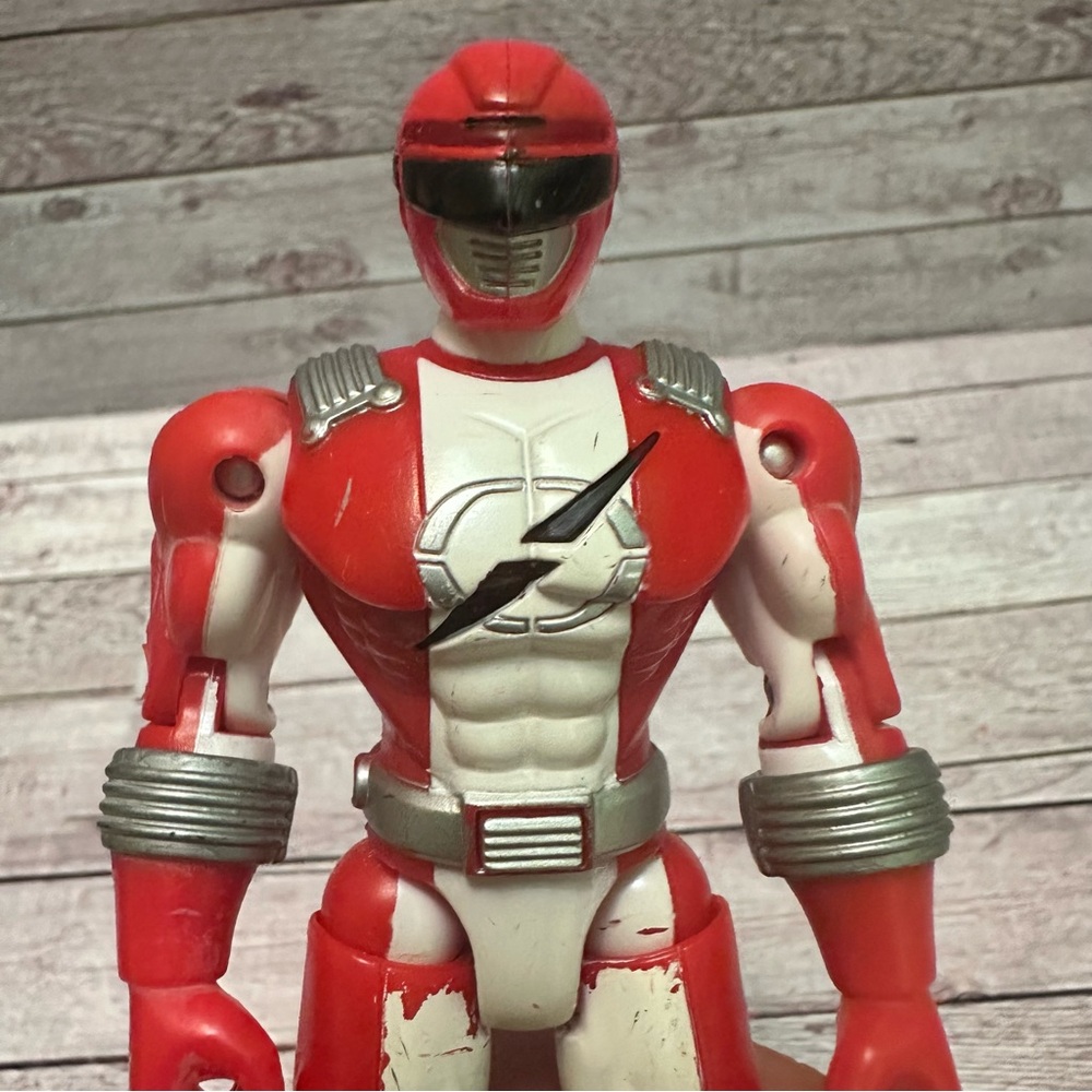 Power Rangers Bandai 2006 Red Ranger Action Hero Figure - Picture 8 of 8